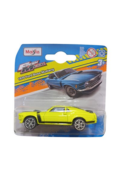 NECO TOYS Fresh Metal 1970 Ford Boss Mustang Sarı
