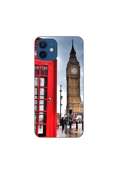 OEM Θήκη συμβατή με Apple iPhone 12, από σιλικόνη gel TPU, μοντέλο Λονδίνο
