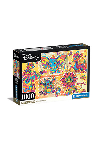 CLEMENTONI Παζλ High Quality Collection Disney Classics 1000 τμχ - Compact Box