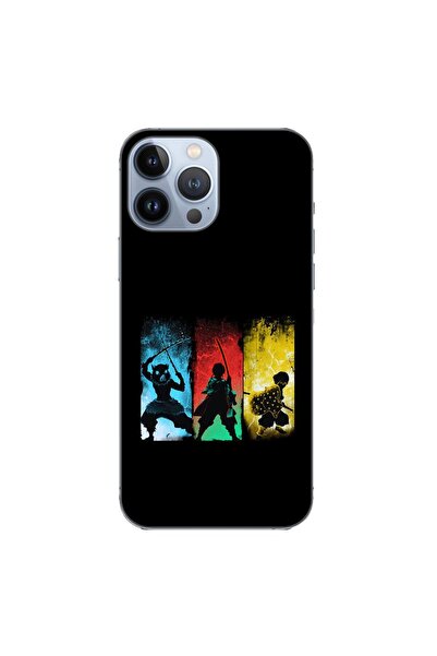 OEM Husa compatibila cu Apple iPhone 13 Pro Max Silicon Gel Tpu Model Demon S...