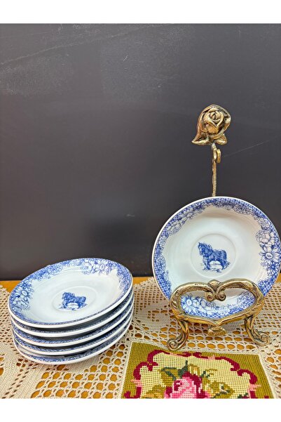 Pardis Chine Set of 6 Porcelain Tea Plates 12 cm