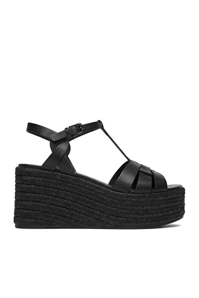 BADURA Espadrile de damă negre