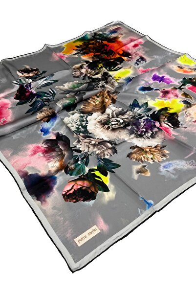 Pierre Cardin Silk Scarf - 2026 Spring-Summer - 9158438-971 - Tivil