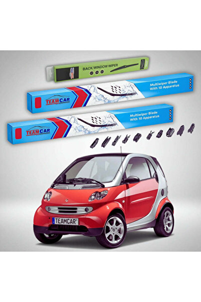TEAMCAR Lame ștergătoare Smart Fortwo Coupe 450 1998-2004 |   Set Față și Spa...
