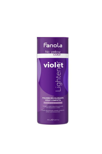 Fanola Pudra Decoloranta cu Pigmenti VIoleti - No Yellow Collor Violet Lighte...