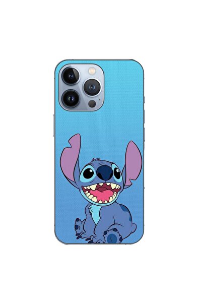 OEM Θήκη συμβατή με Apple iPhone 13 Pro Σιλικόνης Gel TPU με σχέδιο Ραφής Μπλε