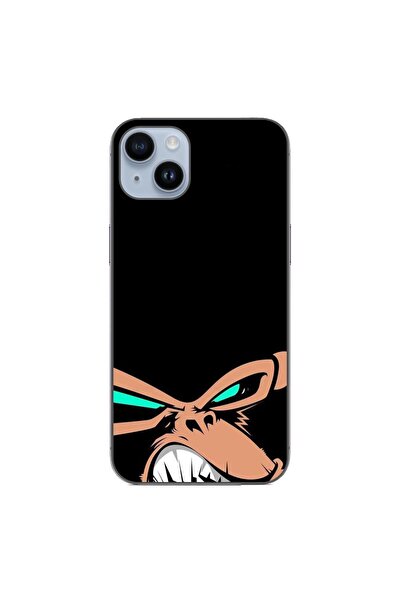 OEM Husa compatibila cu Apple iPhone 14 Plus Silicon Gel Tpu Model Angry Monkey