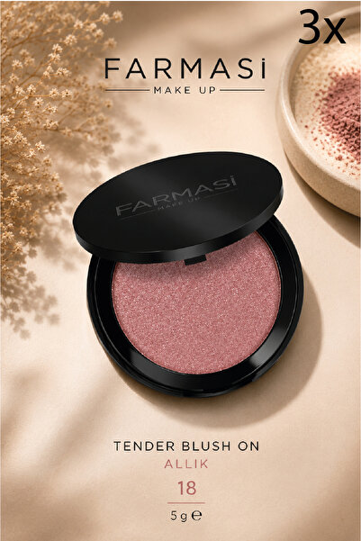 Farmasi Allık - Tender Blush On 18 5gr 3 Adet