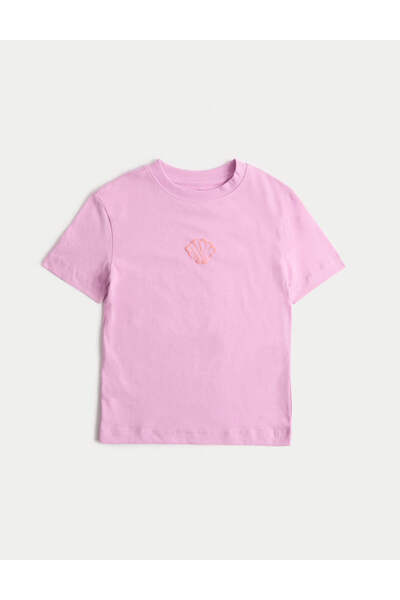 Marks & Spencer Desenli Pamuklu T-shirt
