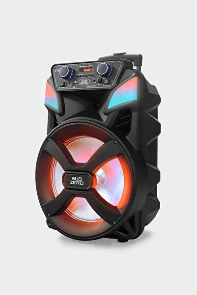 Subzero WR169 PROFESYONEL IŞIKLI KABLOSUZ MİKROFONLU BLUETOOTH HOPARLÖR
