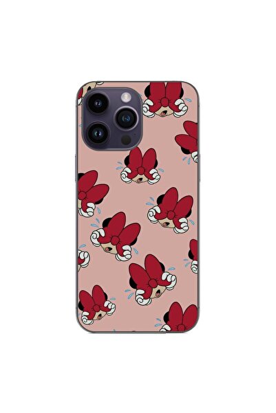 OEM Husa compatibila cu Apple iPhone 14 Pro Max Silicon Gel Tpu Model Minnie ...