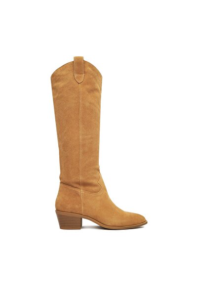 DeeZee Cizme cowboy de damă W4LD190203 Maro