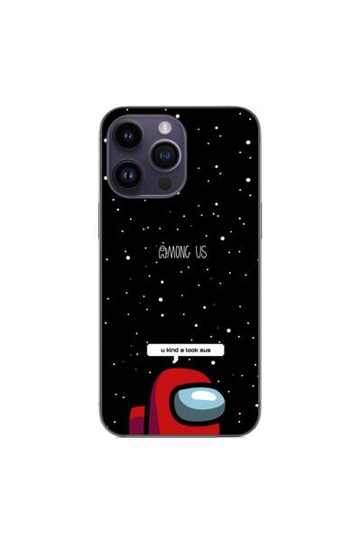 OEM Husa compatibila cu Apple iPhone 14 Pro Max Silicon Gel Tpu Model Among Us