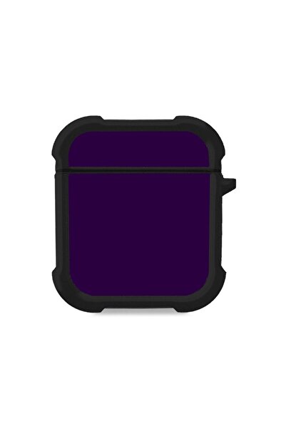 Sonique Θήκη Σιλικόνης ColorBloc Series για AirPods 1/2 Μωβ
