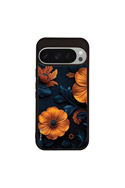 Sonique Θήκη 3D Flower Series για Google Pixel 9 Pro 5G Πορτοκαλί 01