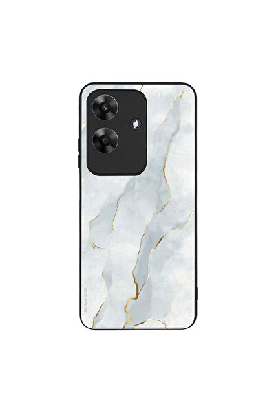 Sonique Θήκη Marble Series για Realme Note 60 4G Λευκό 01