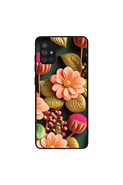 Sonique Θήκη 3D Flower Series για Samsung Galaxy A71 Σομόν