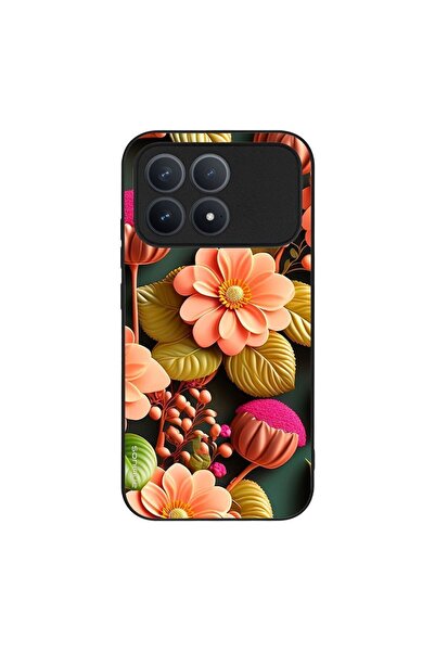 Sonique Θήκη 3D Flower Series για Xiaomi Poco F8 Pro 5G Σομόν