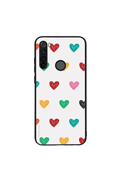 Sonique Θήκη Heart Series για Xiaomi Redmi Note 8T Λευκό 02