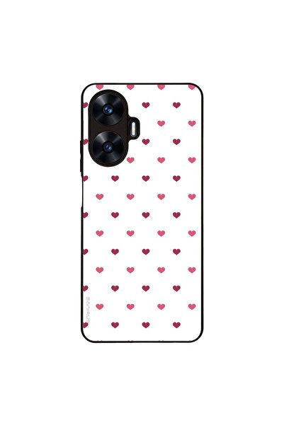 Sonique Θήκη Heart Series για Realme C55 Λευκό 01