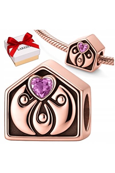 Larezo pandantiv, element decorativ, Model Casa Charms House, Zirconiu Cubic,...