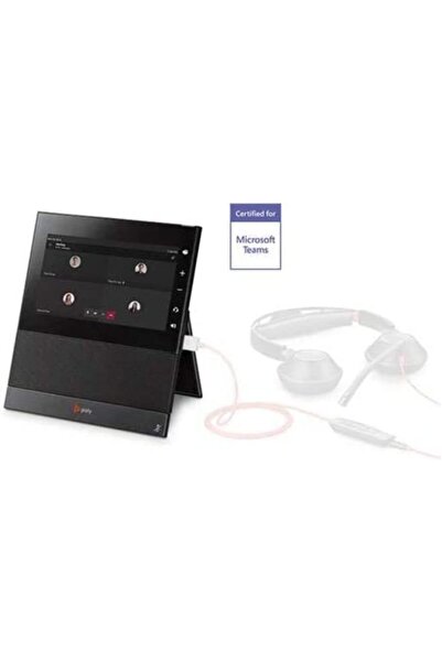 POLYCOM هاتف CCX 600 للأعمال مع تقنية POE يتم شحنه بدون مصدر طاقة