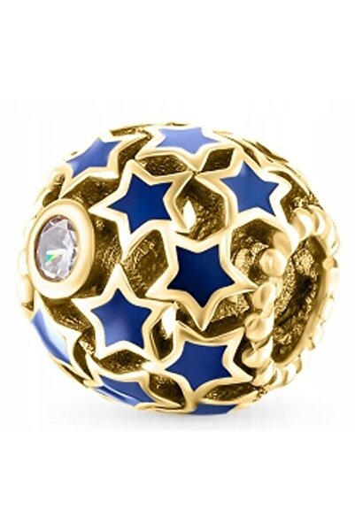 Larezo Pandantiv Tip Charm Pentru Bratari Modulare, Argint 925 Placat Cu Aur ...