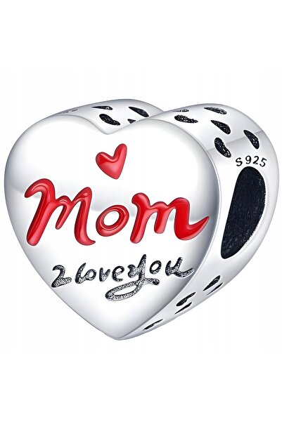 Larezo pandantiv, element decorativ, Model Inima Te Iubesc Mama, Cadou Ziua M...