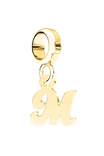 Larezo Pandantiv Tip Charm Pentru Bratari Modulare, Argint 925 Placat Cu Aur ...