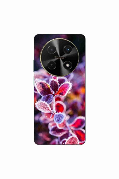 OEM Husa compatibila cu Huawei Nova 12i Silicon Gel Tpu Model Flori Inghetate