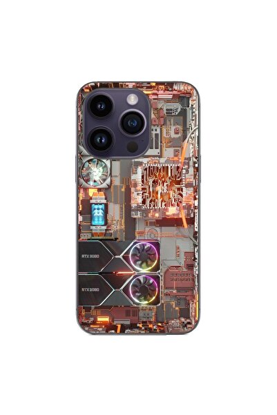 OEM Калъф, съвместим с Apple iPhone 15 Pro, от силиконов гел TPU, модел за дъ...