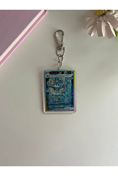 Hara Company Pokemon TCG Vaporeon Carte Pokemon Breloc / Ornament pentru geantă