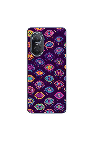 OEM Θήκη συμβατή με Huawei Nova 9 SE Σιλικόνης Gel TPU με σχέδιο Tribal Eyes
