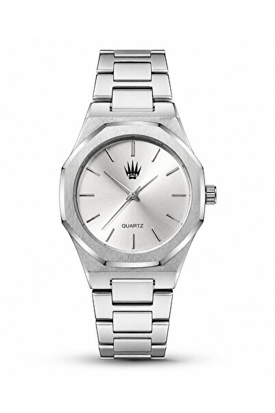 WATCHOFROYAL Dualis Men's Silver Steel Wristwatch