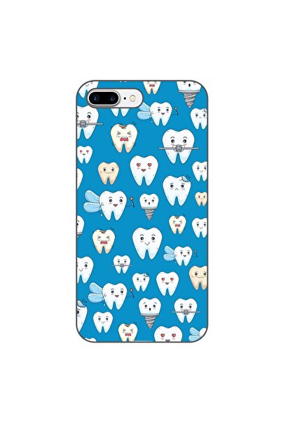 OEM Husa compatibila cu Apple iPhone 7 Plus, iPhone 8 Plus Silicon Gel Tpu Mo...