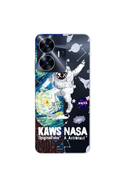 Other Realme Note 50 Kaws Transparent Silicone TPU Θήκη