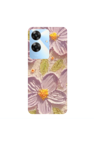 Other Realme Note 60 Daisy picture Transparent Silicone TPU Θήκη