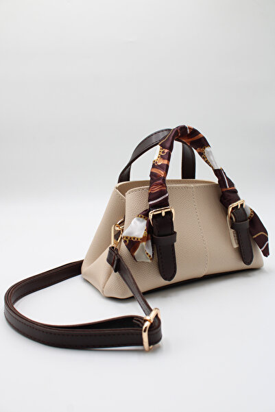 LASSO Women's Mini Scarf Handle Crossbody Hand and Shoulder Bag