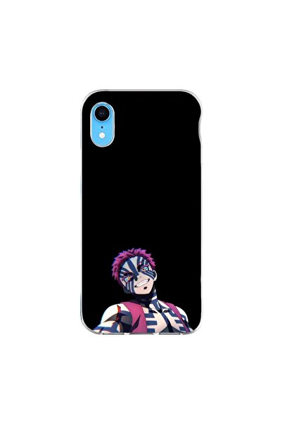 OEM Husa compatibila cu Apple iPhone XR Silicon Gel Tpu Model Demon Slayer Akaza