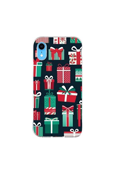 OEM Case compatible with Apple iPhone XR Silicone Gel Tpu Model Christmas Gif...