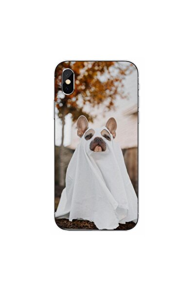 OEM Husa compatibila cu Apple iPhone XS Max Silicon Gel Tpu Model Halloween C...