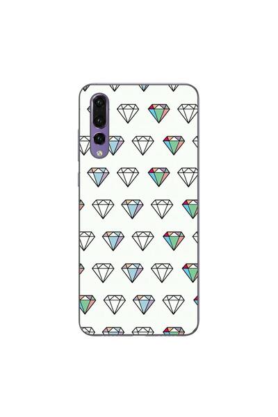 OEM Husa compatibila cu Huawei P20 Pro Silicon Gel Tpu Model Diamonds Pattern...