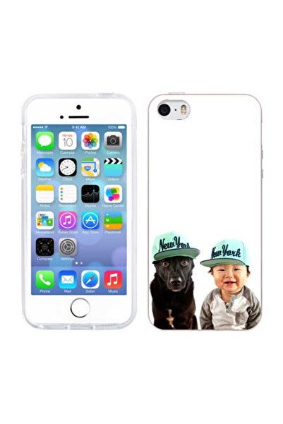 OEM Husa compatibila cu Apple iPhone 5S, iPhone 5 Silicon Gel Tpu Model Bebel...