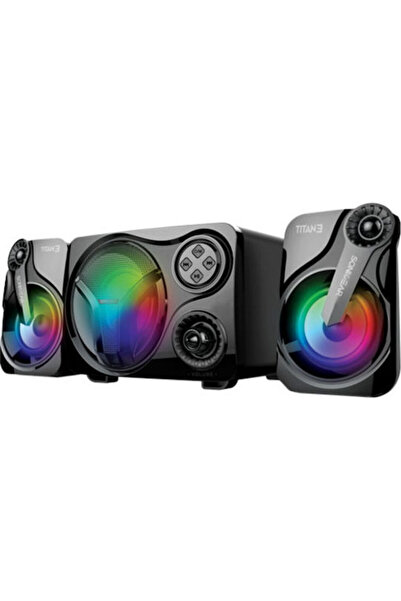 Sonic Gear Titan 3 2.1 Ασύρματα Ηχεία με Bluetooth 6W Μαύρο
