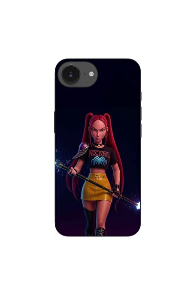 OEM Husa compatibila cu Apple iPhone 16e Silicon Gel Tpu Model KPop Demon Hun...