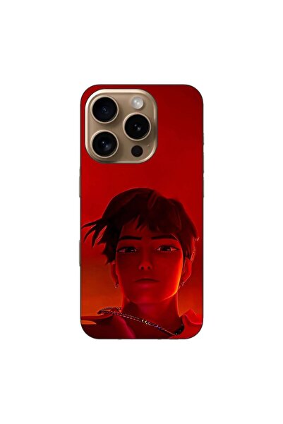 OEM Husa compatibila cu Apple iPhone 16 Pro Silicon Gel Tpu Model KPop Demon ...