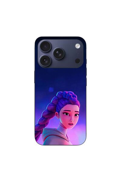 OEM Husa compatibila cu Apple iPhone 17 Pro Silicon Gel Tpu Model KPop Demon ...