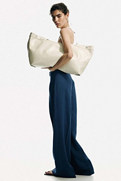 H&M Wide tailored trousers