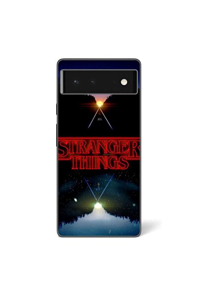 OEM Θήκη συμβατή με Google Pixel 6 Σιλικόνης Gel TPU με σχέδιο Stranger Thing...