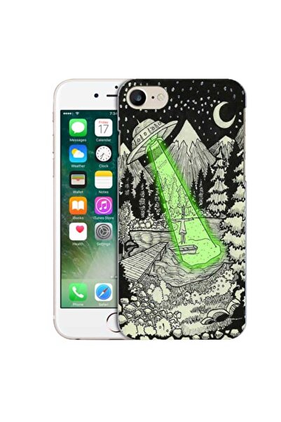 OEM Θήκη συμβατή με Apple iPhone 7 Σιλικόνης Gel TPU Μοντέλο Ozn Draw
